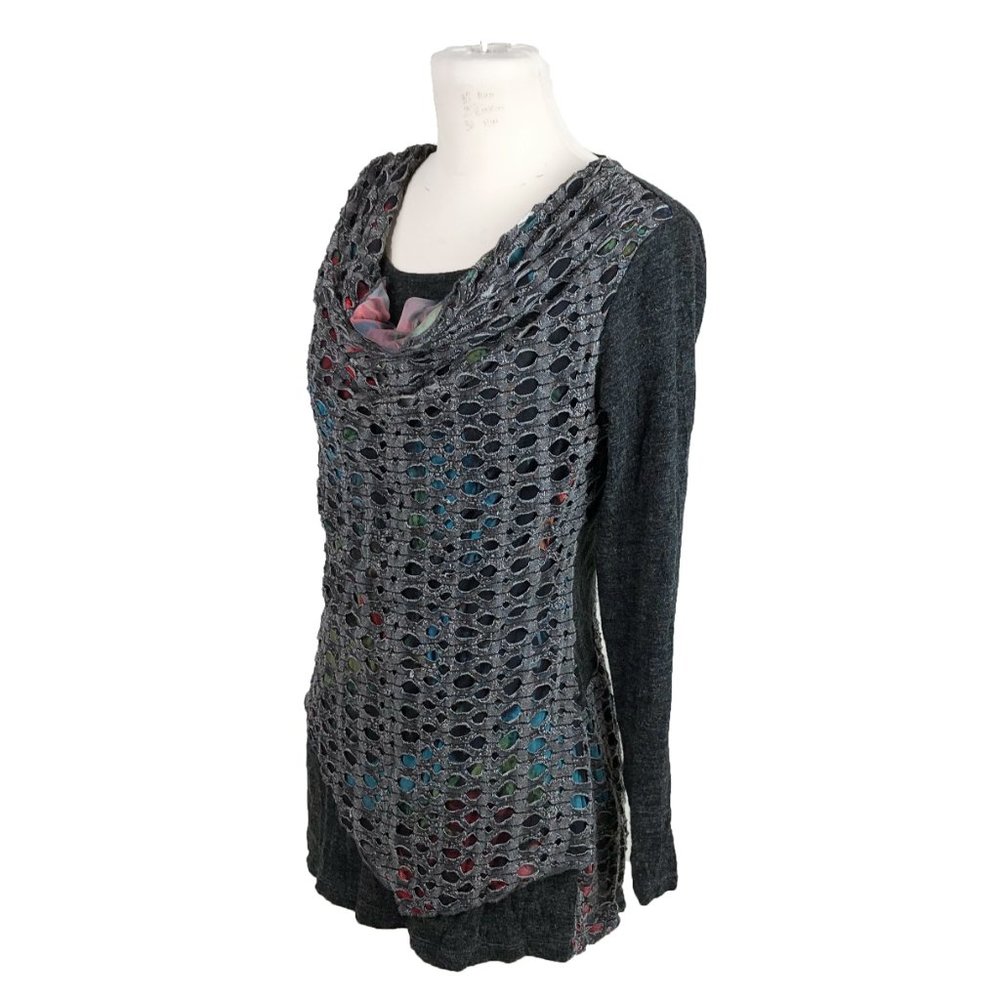 Alberto Makali S Small Sweater Pullover Tunic - Picture 3 of 6